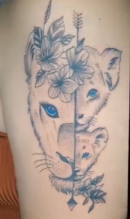 Floral forearm tattoo by Skin Deep Tattoos